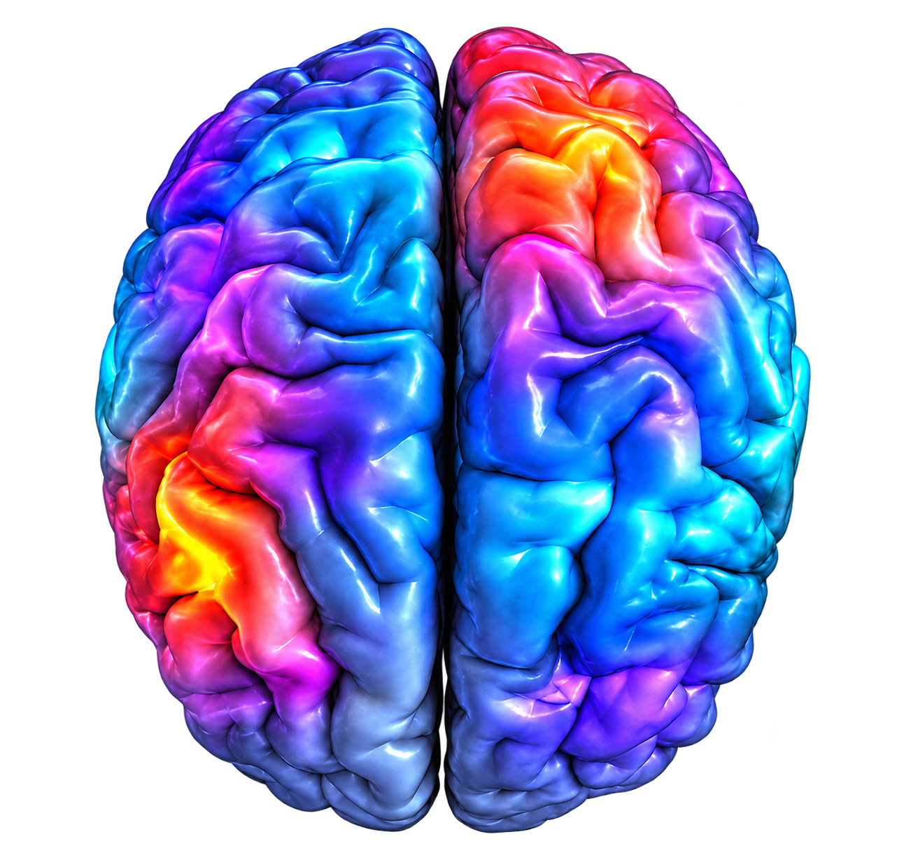 Conceptual illustration of brain activity informing return-to-play progression.